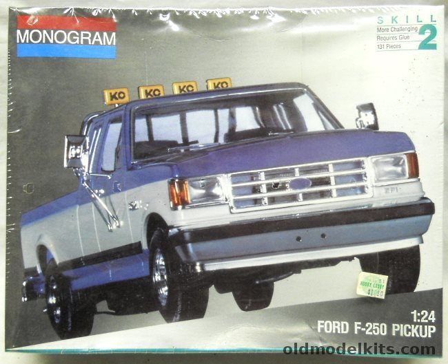 Monogram 1/24 Ford F-250 Pickup - (F250), 2922 plastic model kit